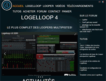 Tablet Screenshot of logelloop.com